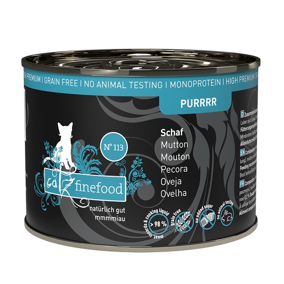 catz finefood Purrrr Dose 6 x 200 g - No. 113 Schaf