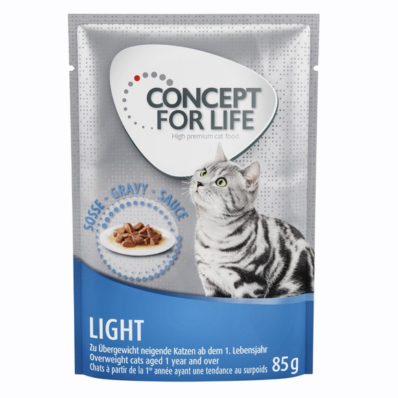 Sparpaket Concept for Life 24 x 85 g - Light in Soße