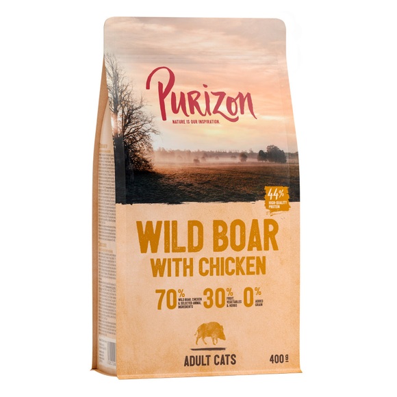 Purizon Adult Wildschwein & Huhn - getreidefrei - 400 g