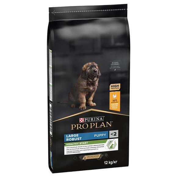 Sparpaket: 2 x Großgebinde Pro Plan Hundefutter - Large Robust Puppy OPTISTART ( 2 x 12 kg)