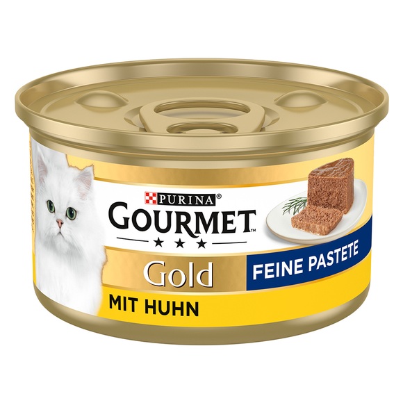 Gourmet Gold Feine Pastete 12 x 85 g - Huhn