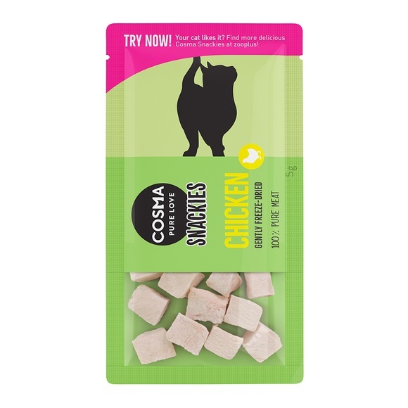 Probiergröße! Cosma Snackies Hühnchen - 5 g