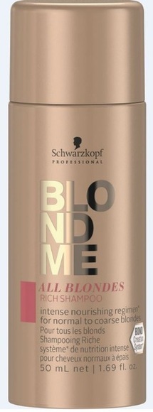 Dein Geschenk: Schwarzkopf Professional BlondMe All Blondes Rich Shampoo (50 ml) 50.0 ml