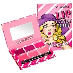 Misslyn Nr. 03 - Pink Kiss Edition Lip Candy Palette Make-up Set 2.4 g