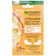 Garnier Skin Active Garnier Skin Active Hydra Bomb Augen-Tuchmaske Orange #familyCode($!item.productFamily) 1.0 pieces
