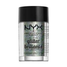 NYX Professional Makeup Crystal Face & Body Glitter Lidschatten 2.5 g