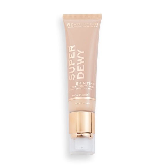 Makeup Revolution - Getönte Feuchtigkeitscreme - Superdewy Skin Tint Tinted Moisturiser (FO062SDML)