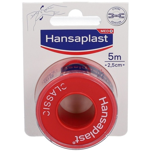 Hansaplast Classic Fixierpflaster 2,5 cm x 5 m