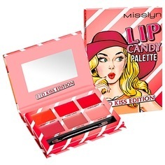 Misslyn Nr. 01 - Red Kiss Edition Lip Candy Palette Make-up Set 2.4 g