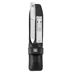 ZWILLING ® ZWILLING ® 2 tlg Nagelknipser Set mit Nagelfeile im Lederetui nagelpflegeset 1.0 pieces