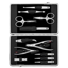 ZWILLING ® ZWILLING ® Maniküre-Rahmenetui aus echtem Rindleder, 12-tlg. nagelpflegeset 1.0 pieces