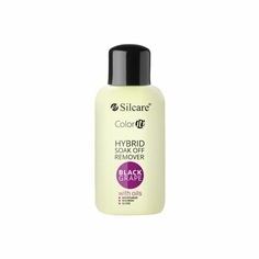 Silcare Nagellackentferner Silcare Nagellackentferner Hybrid Remover Black Grape nagellackentferner 150.0 ml