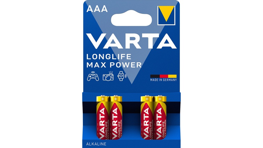 Max Tech Batterien AAA Micro 4703 in 4-er Blister