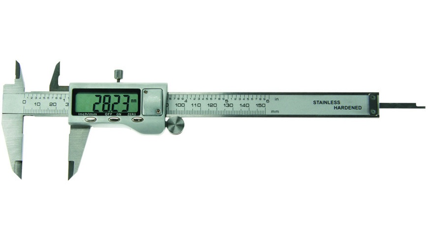 Velleman Digitale Schieblehre 150 mm mit großem Display