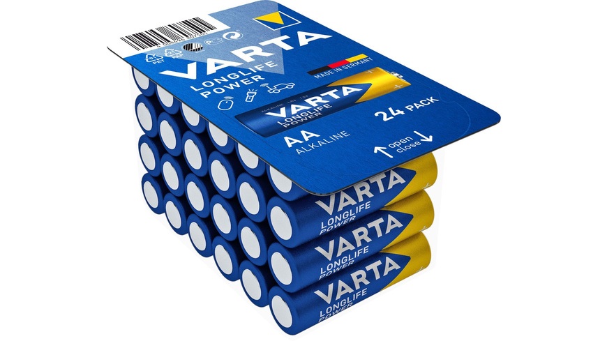 Varta High Energy - AA Batterien (Blau)