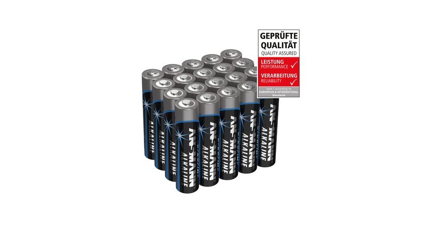Alkaline Mignon (AA) Batterien - 20er Sparpack