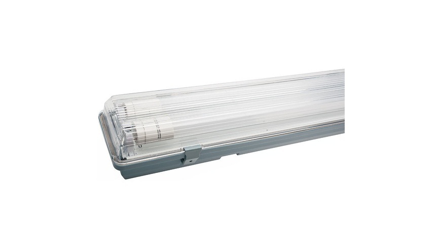 Aqua-Promo LED-Deckenleuchte 150cm zweiflammig