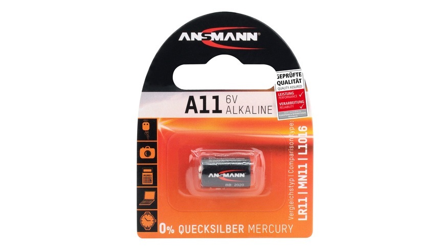 A11/LR11, Batterie