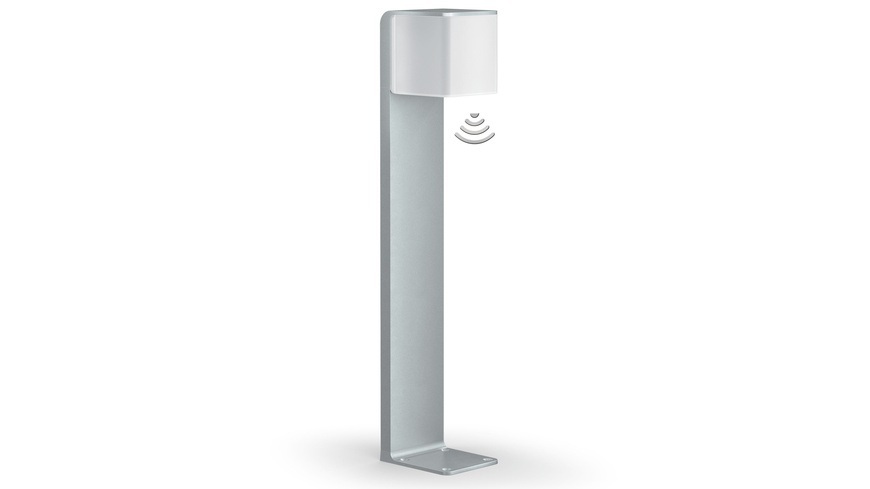 STEINEL GL 80 iHF Cubo Wegelampe Sensor silber