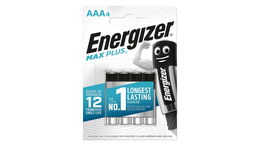 Energizer MaxPlus AAA 4 Stk. Batterie