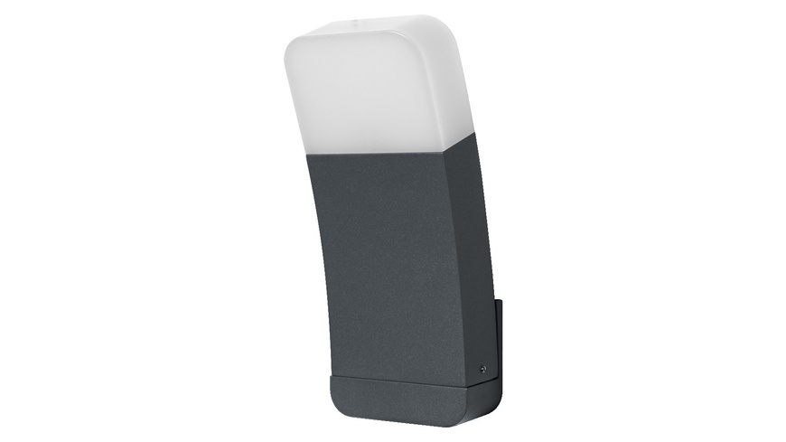 LEDVANCE SMART+ CURVE MULTICOLOR DG 4058075478336 LED-Außenwandleuchte 9 W Dunkelgrau, Weiß
