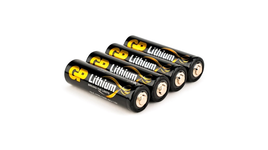 Mignon (AA)-Batterie Lithium GP Batteries Excellent FR6 1.5 V 4 St.