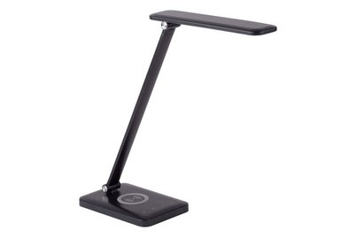 LED Tischlampe Floren Schwarz