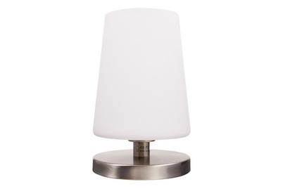 Tischlampe SON LED stahl