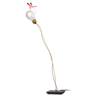 Ingo Maurer I Ricchi Poveri Bzzzz Tischlampe, rot