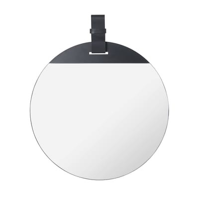 Ferm Living-Enter Mirror Black, Large