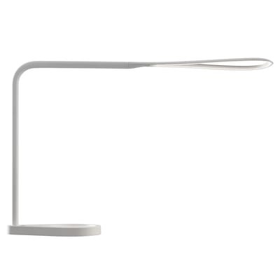 Kinx Tischleuchte LED / mit USB-Ladefunktion - Fontana Arte weiß en metall