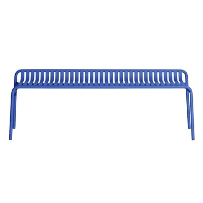 Week-End Bank / Aluminium - L 158 cm - Petite Friture blau en metall