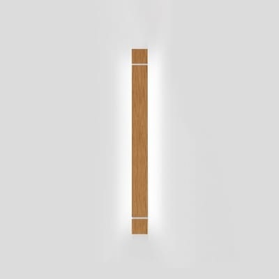 Pivot LED Wandleuchte / Deckenleuchte - L 57 cm - Fabbian braun/metall en metall