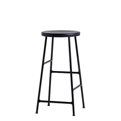 Cornet Barhocker / H 65 cm - Hay schwarz en metall/holz