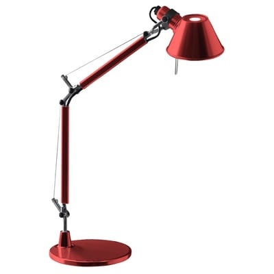 Artemide Tolomeo Micro Tischleuchte, rot