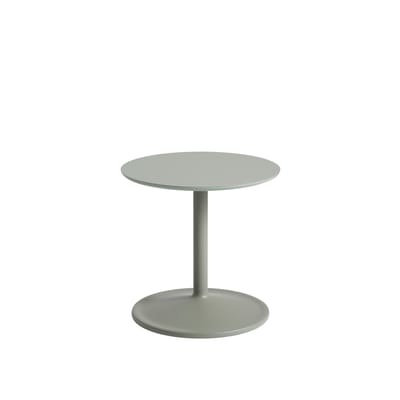 Soft Beistelltisch / Ø 41 x H 40 cm - Schichtstoff - Muuto grün en holz