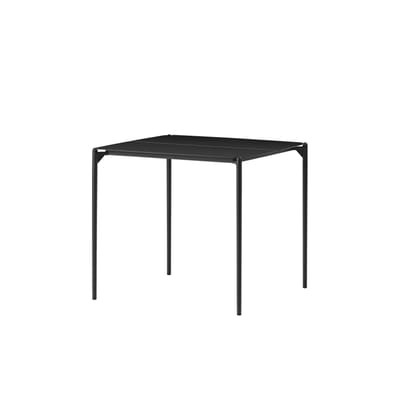 Novo quadratischer Tisch / 80 x 80 cm - Metall - AYTM schwarz en metall