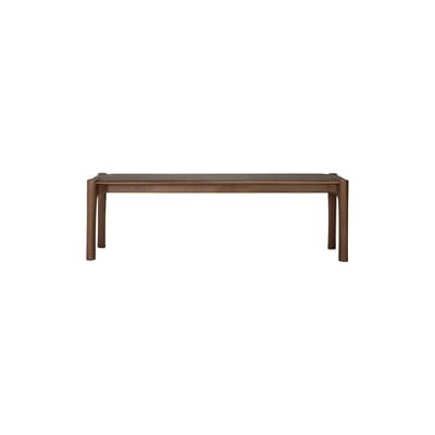 Bank PI holz natur / L 146 cm - Teakholz massiv - Ethnicraft en