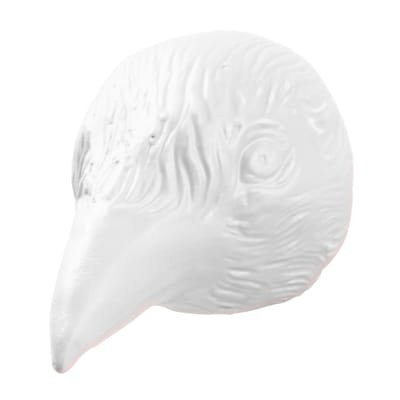 Wandhaken Birdy keramik weiß - Domestic weiß en keramik