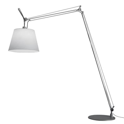 Artemide - Stehleuchte TOLOMEO MAXI - Mischmaterial - alufarbig - 156/52/250 cm