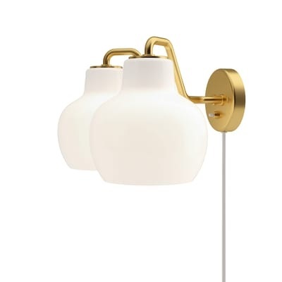 Louis Poulsen-VL Ring Crown wall 2x40 W, Brass