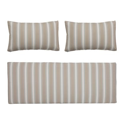 Kissenüberzug / Für das Sofa Mundo - Set von 3 Bezügen (ohne Innenteil) - Bloomingville grün en textil