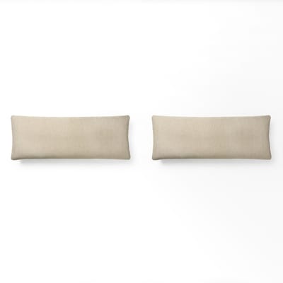 Rückenkissen für Sofa Trapeze / 2er-Set - Ethnicraft beige en textil