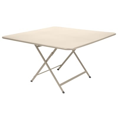 Caractère Klapptisch - Fermob weiß/beige en metall