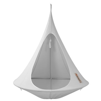 Hängesessel textil grau Ø 150 cm / 1-Sitzer - Cacoon grau en textil