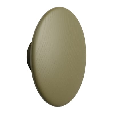 The Dots Wood Wandhaken / Large - Ø 17 cm - Muuto en