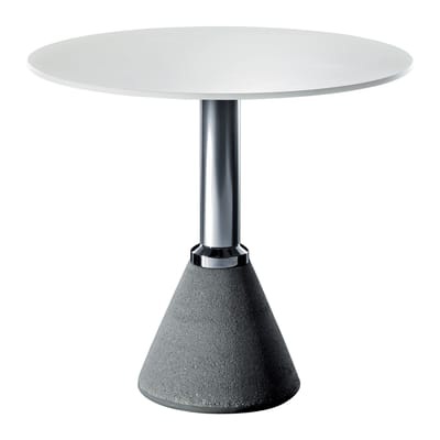 One Bistrot Runder Tisch Ø 79 cm - Magis weiß en metall/plastikmaterial/stein