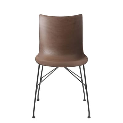 Stuhl P/Wood holz natur / Geformtes Holz - Kartell holz natur en holz