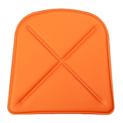Sitzkissen / Kunstleder - für Stuhl ?A? und Sessel ?A56? - Tolix orange en leder