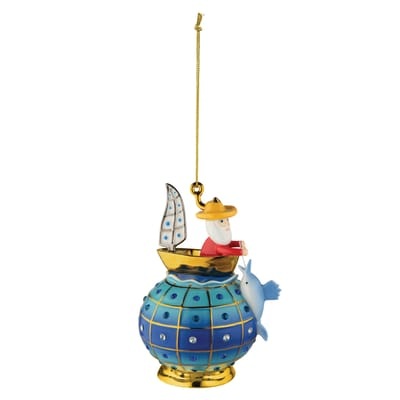 Alessi Faberjori Il Vecchio e il Mare Weihnachtsbaumkugel